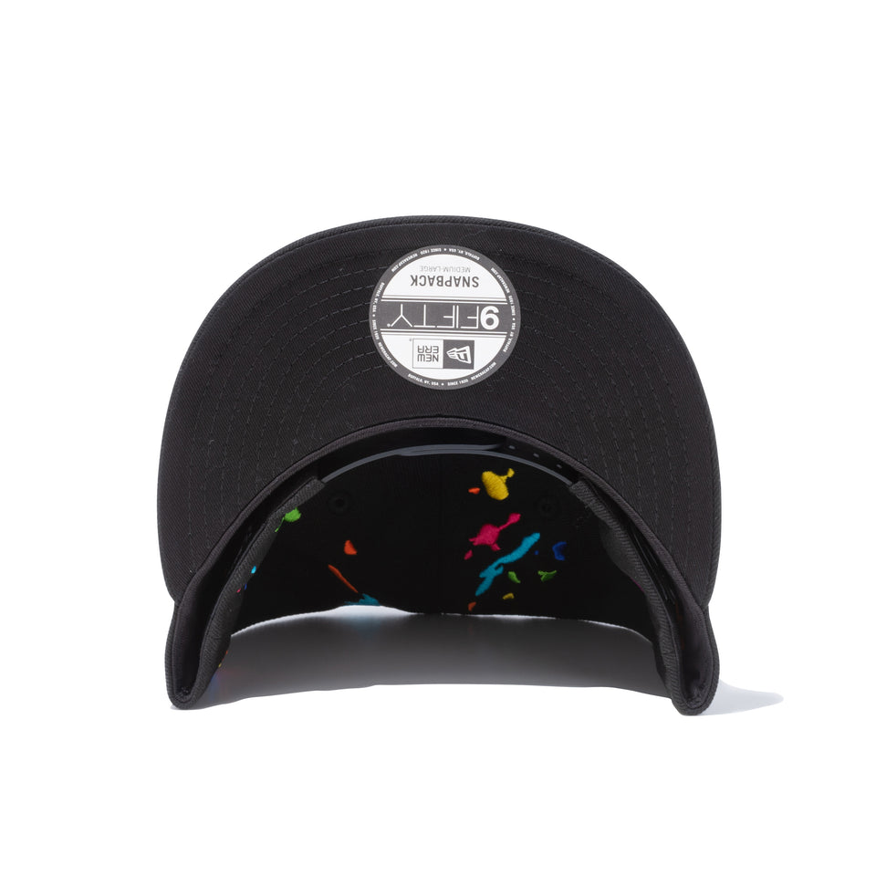 9FIFTY ニューヨーク・ヤンキース スプラッシュエンブロイダリー ブラック
