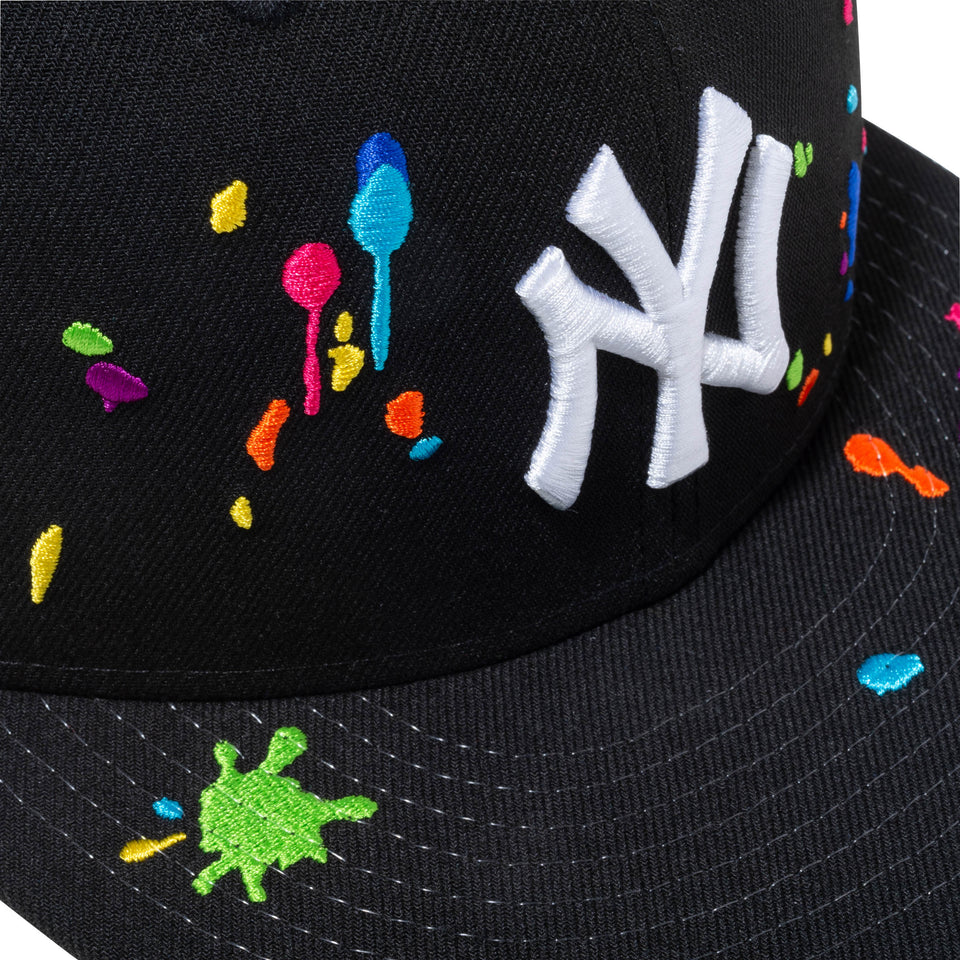 9FIFTY ニューヨーク・ヤンキース スプラッシュエンブロイダリー ブラック