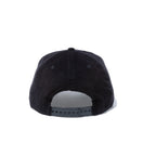 9FIFTY ニューヨーク・ヤンキース マイクロコーデュロイ ブラック グレーアンダーバイザー