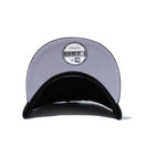 9FIFTY ニューヨーク・ヤンキース マイクロコーデュロイ ブラック グレーアンダーバイザー