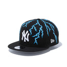 9FIFTY ニューヨーク・ヤンキース ライトニング ブラック グレーアンダーバイザー