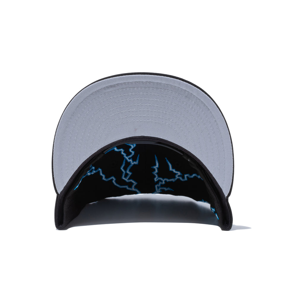 9FIFTY ニューヨーク・ヤンキース ライトニング ブラック グレーアンダーバイザー