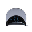 9FIFTY ニューヨーク・ヤンキース ライトニング ブラック グレーアンダーバイザー