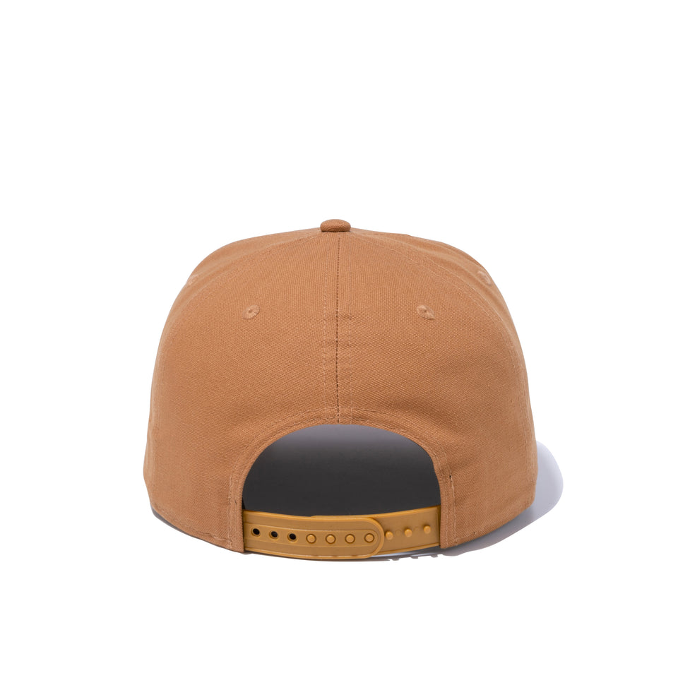 9FIFTY ニューヨーク・ヤンキース ダックキャンバス タン × チョコレート