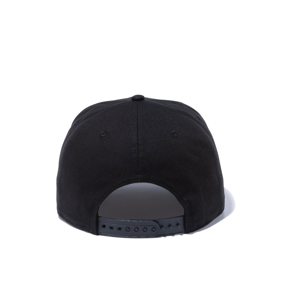 9FIFTY ニューヨーク・ヤンキース ダックキャンバス ブラック × ブラック