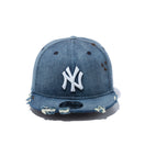 9FIFTY ニューヨーク・ヤンキース ダメージドデニム ウォッシュドデニム