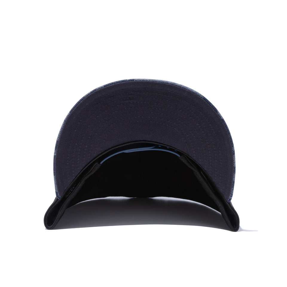 9FIFTY ニューヨーク・ヤンキース ジャカードデニム ブラック タイガーストライプカモバイザー