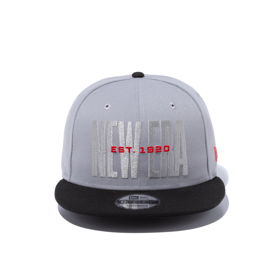 9FIFTY est.1920 グレー ブラックバイザー