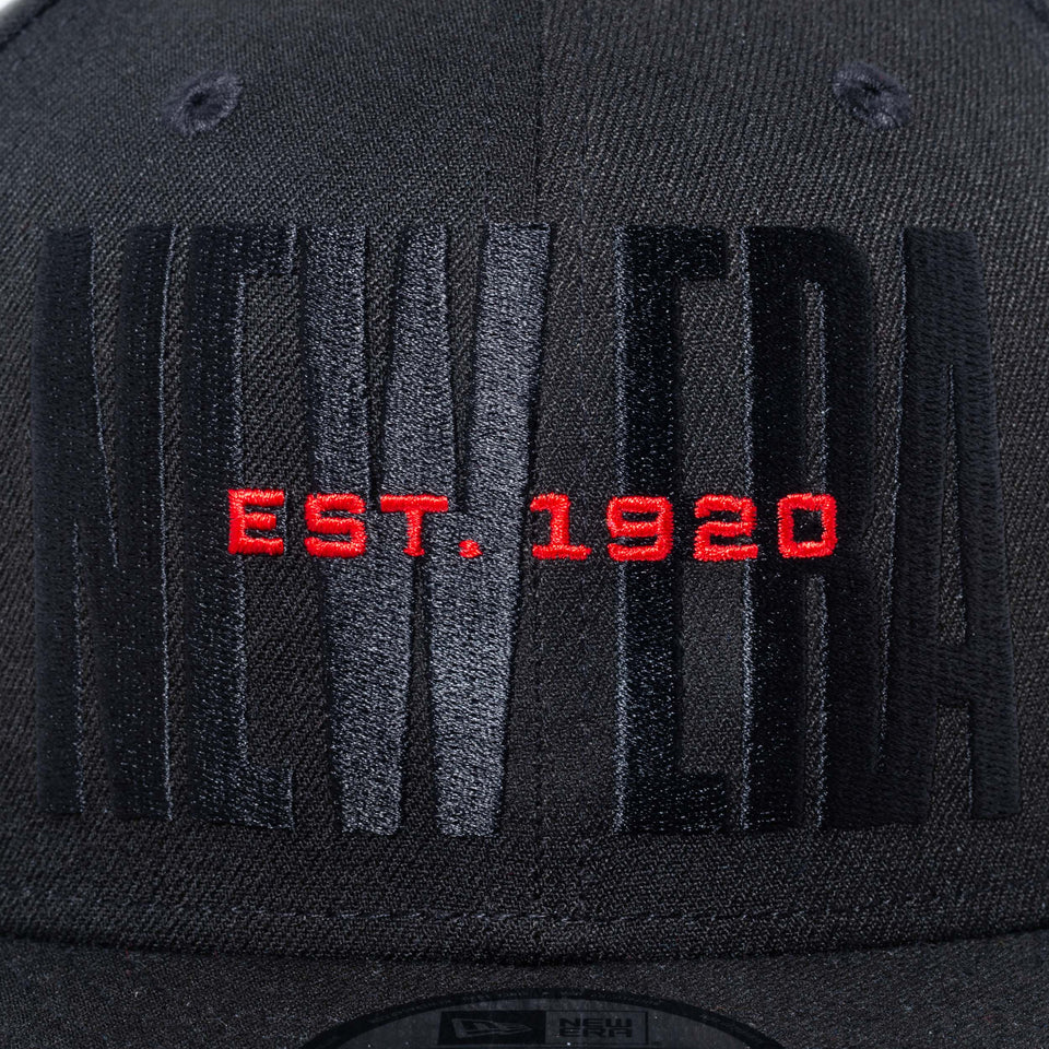 9FIFTY est.1920 ブラック プリントアンダーバイザー