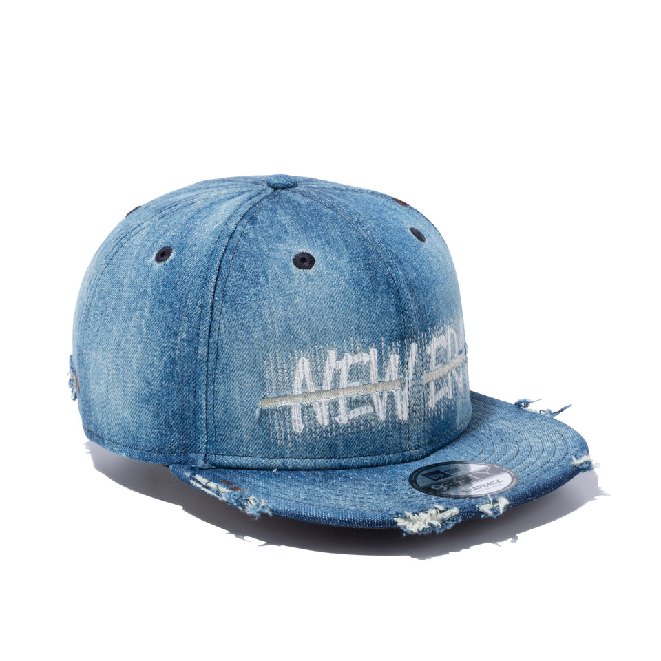 9FIFTY ダメージドデニム NEW ERA ウォッシュドデニム