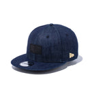 9FIFTY メタルフラッグロゴ ウーブンパッチ インディゴデニム シャイニーゴールドメタルピン | NEW ERA ニューエラ公式オンラインストア