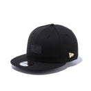 9FIFTY メタルフラッグロゴ ウーブンパッチ ブラック シャイニーゴールドメタルピン | NEW ERA ニューエラ公式オンラインストア
