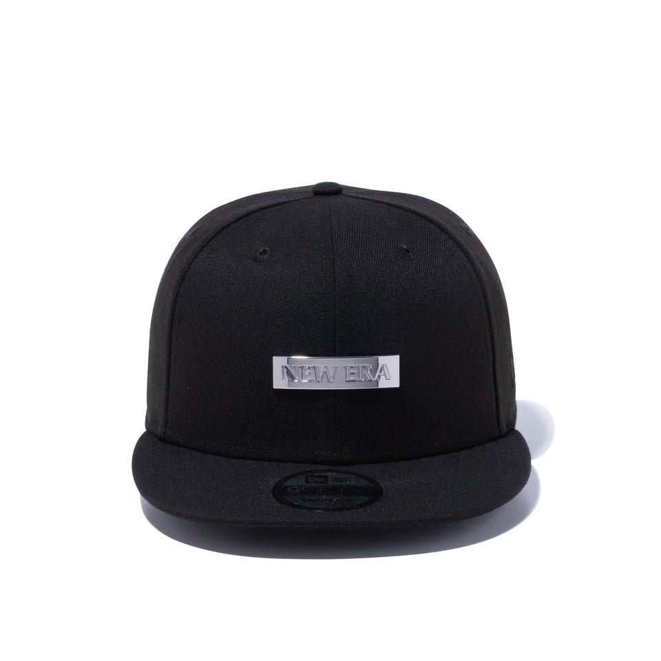 9FIFTY メタルプレート NEW ERA ブラック