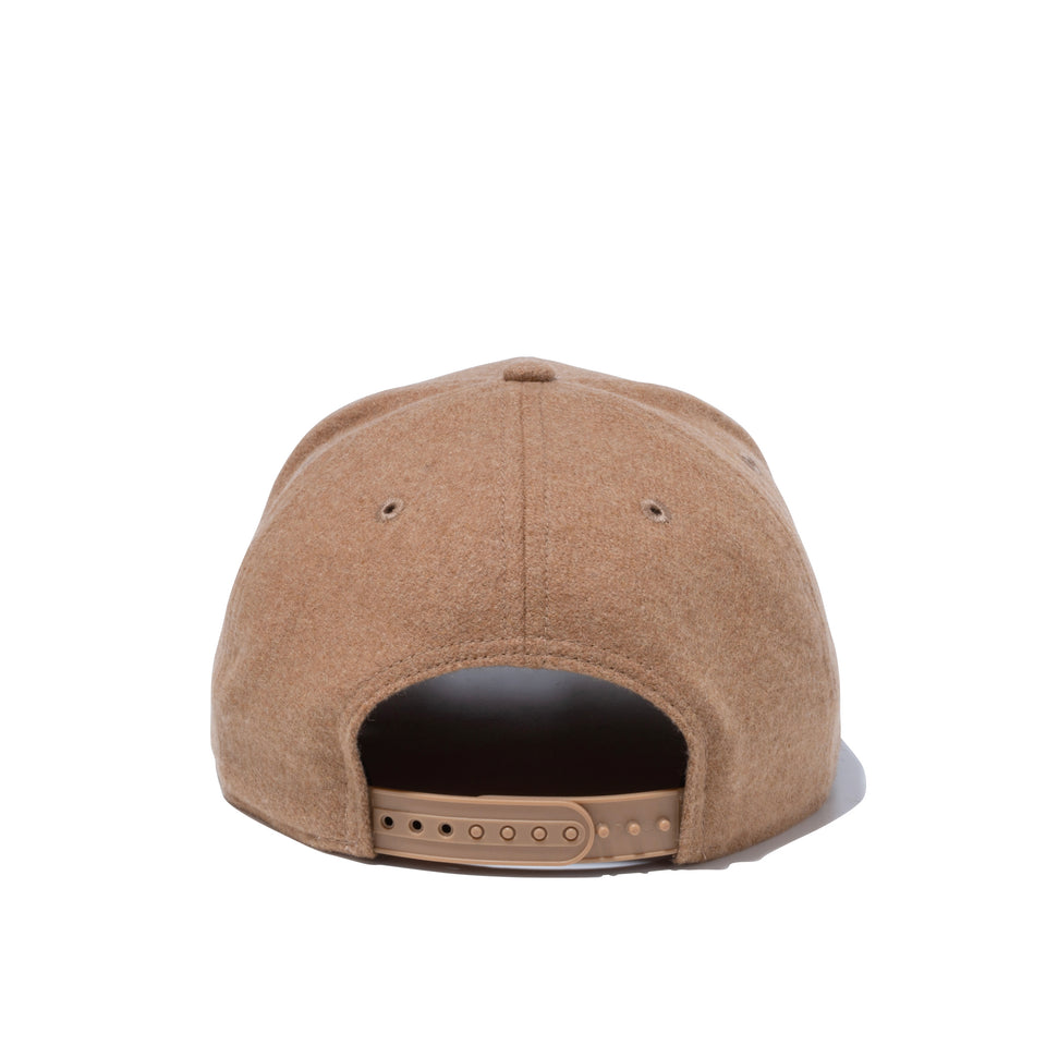 9FIFTY メルトン NEW ERA キャメル ブラウンスエードバイザー