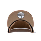 9FIFTY メルトン NEW ERA キャメル ブラウンスエードバイザー