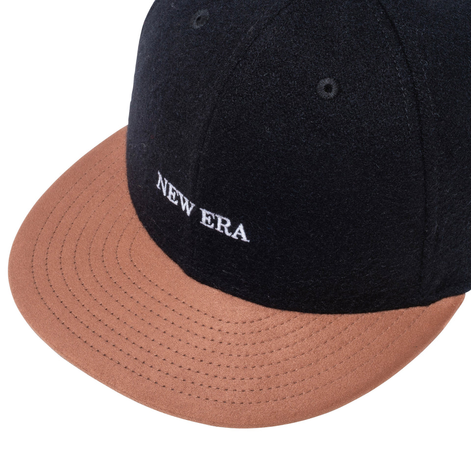 9FIFTY メルトン NEW ERA ブラック ブラウンスエードバイザー