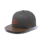 9FIFTY ハンティング ダックモス ブラウンレザーバイザー