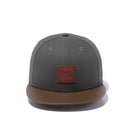 9FIFTY ハンティング ダックモス ブラウンレザーバイザー