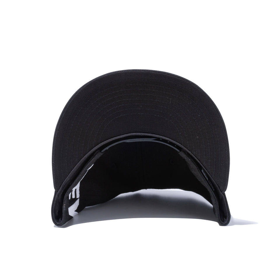 9FIFTY エッセンシャル NEW ERA ブラック × スノーホワイト