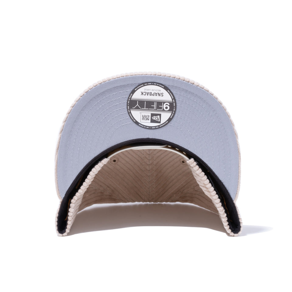 9FIFTY コーデュロイ クラシックロゴ ベージュ