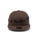9FIFTY ビッグハンドエンブロイダリー ウォールナット