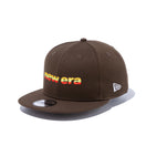 9FIFTY 3トーンロゴ new era ウォルナット