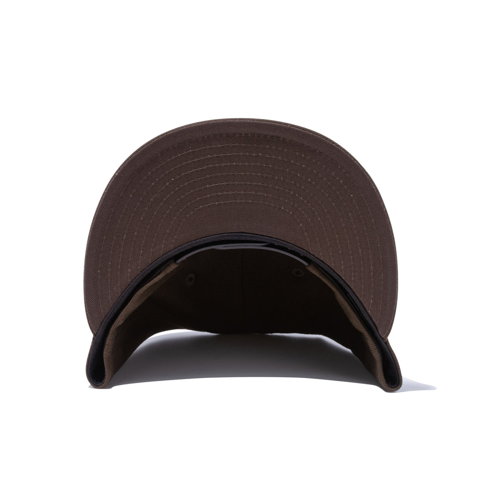 9FIFTY 3トーンロゴ new era ウォルナット