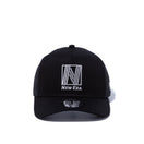 9FORTY A-Frame トラッカー ベーシックファブリックス Nロゴ ブラック