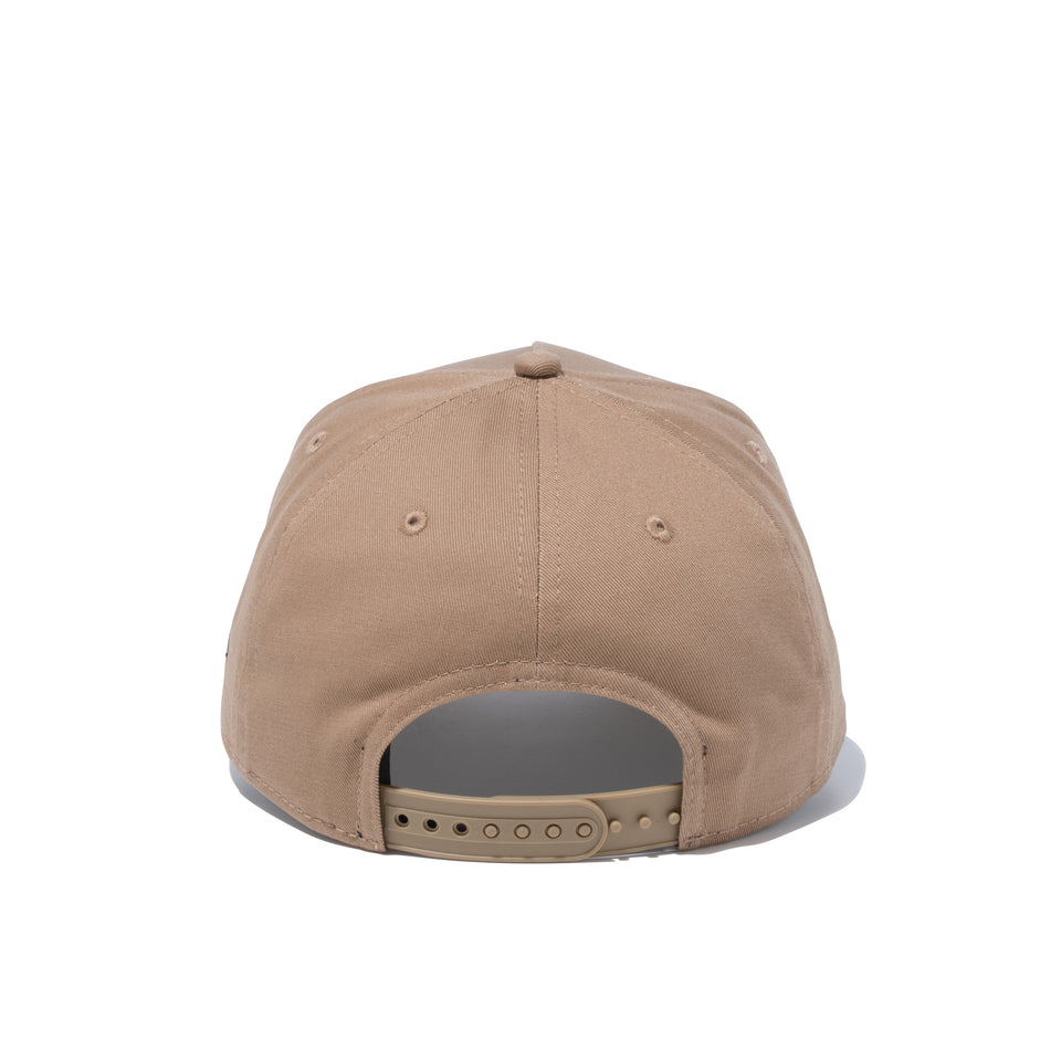 9FORTY A-Frame スノーロゴ NEW ERA カーキ