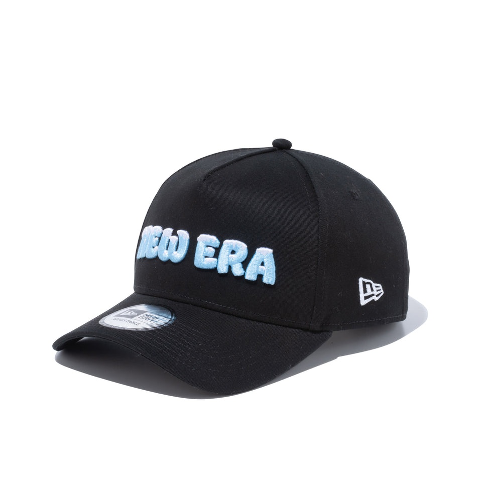 9FORTY A-Frame スノーロゴ NEW ERA ブラック
