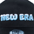 9FORTY A-Frame スノーロゴ NEW ERA ブラック