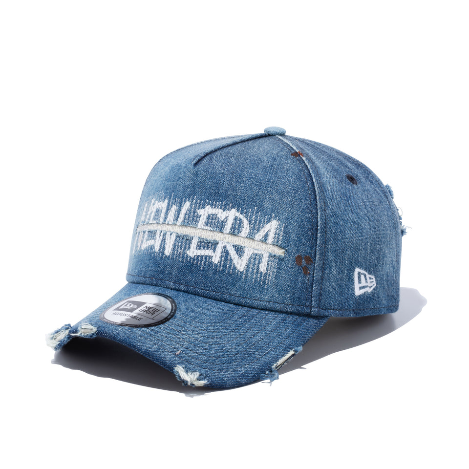 9FORTY A-Frame ダメージドデニム NEW ERA ウォッシュドデニム