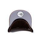 9FORTY A-Frame マイクロコーデュロイ NEW ERA 1920 ブラウン グレーアンダーバイザー