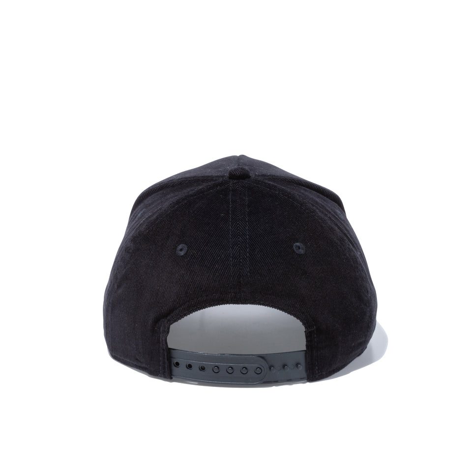 9FORTY A-Frame マイクロコーデュロイ NEW ERA 1920 ブラック グレーアンダーバイザー