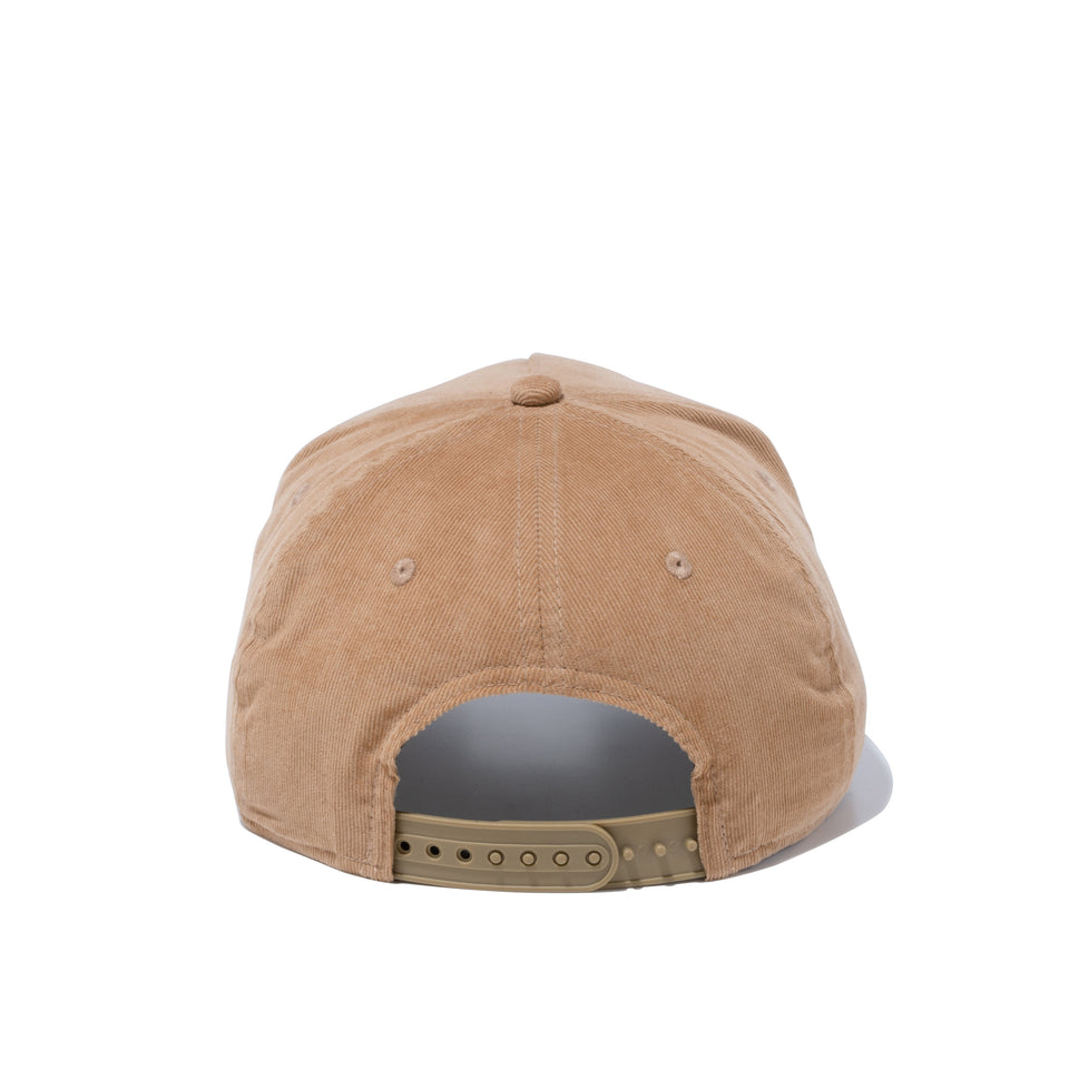 9FORTY A-Frame マイクロコーデュロイ NEW ERA 1920 ベージュ グレーアンダーバイザー