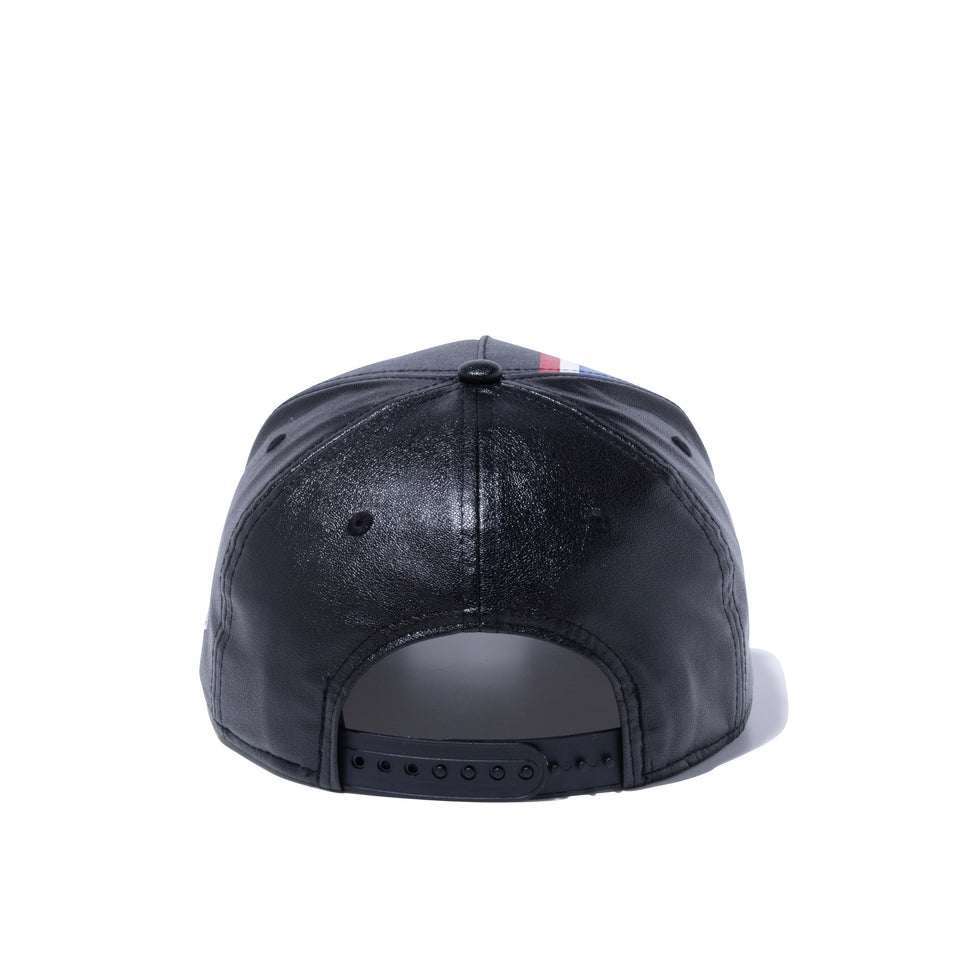 9FORTY A-Frame シンセティックレザー トリコロール ブラック
