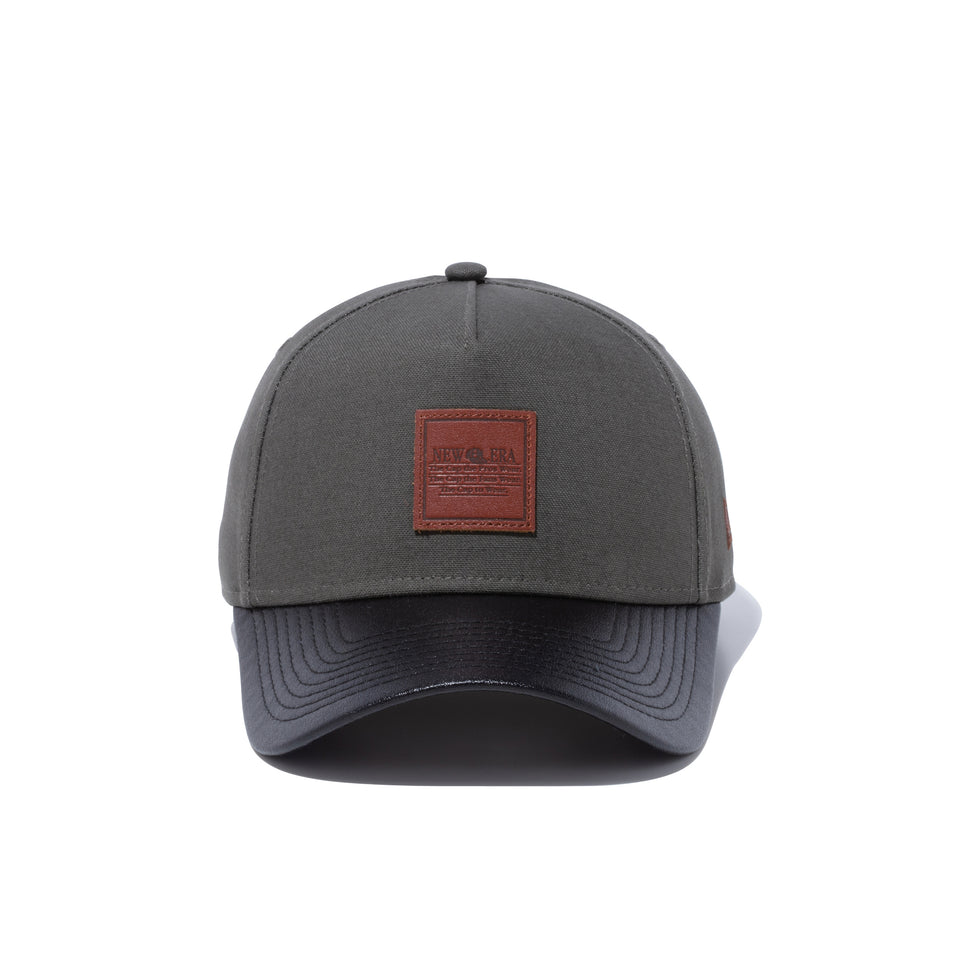 9FORTY A-Frame ハンティング ダックモス ブラックレザーバイザー