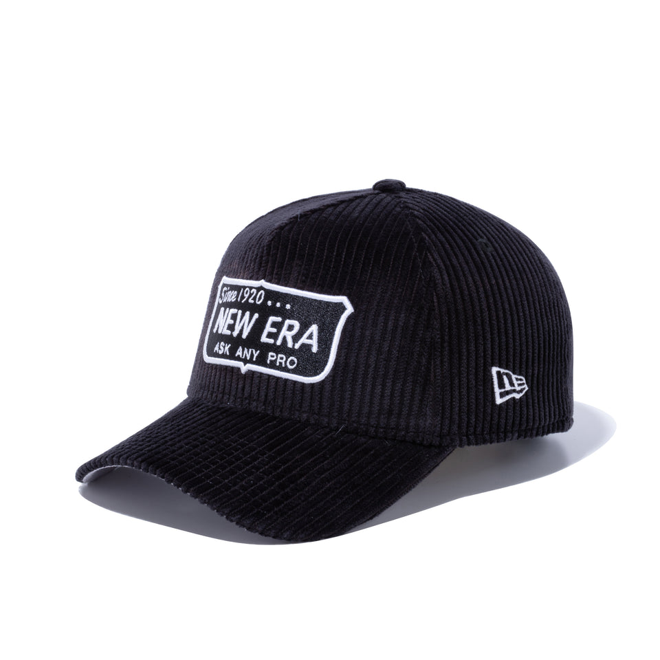 9FORTY A-Frame コーデュロイ クラシックロゴ ブラック