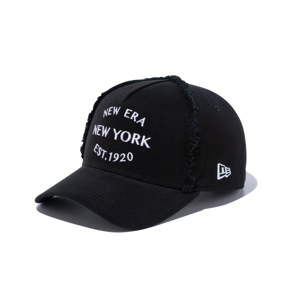 9FORTY A-Frame コールドウォッシュ NEW ERA NEW YORK 1920 ブラック