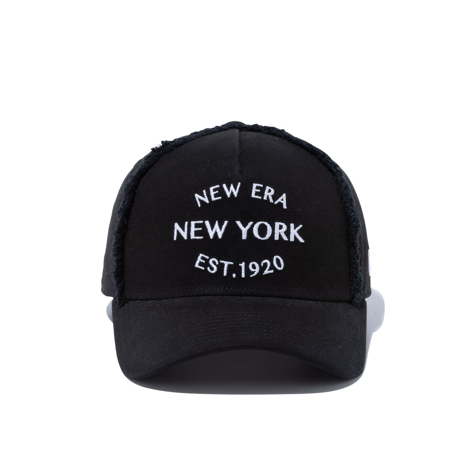 9FORTY A-Frame コールドウォッシュ NEW ERA NEW YORK 1920 ブラック