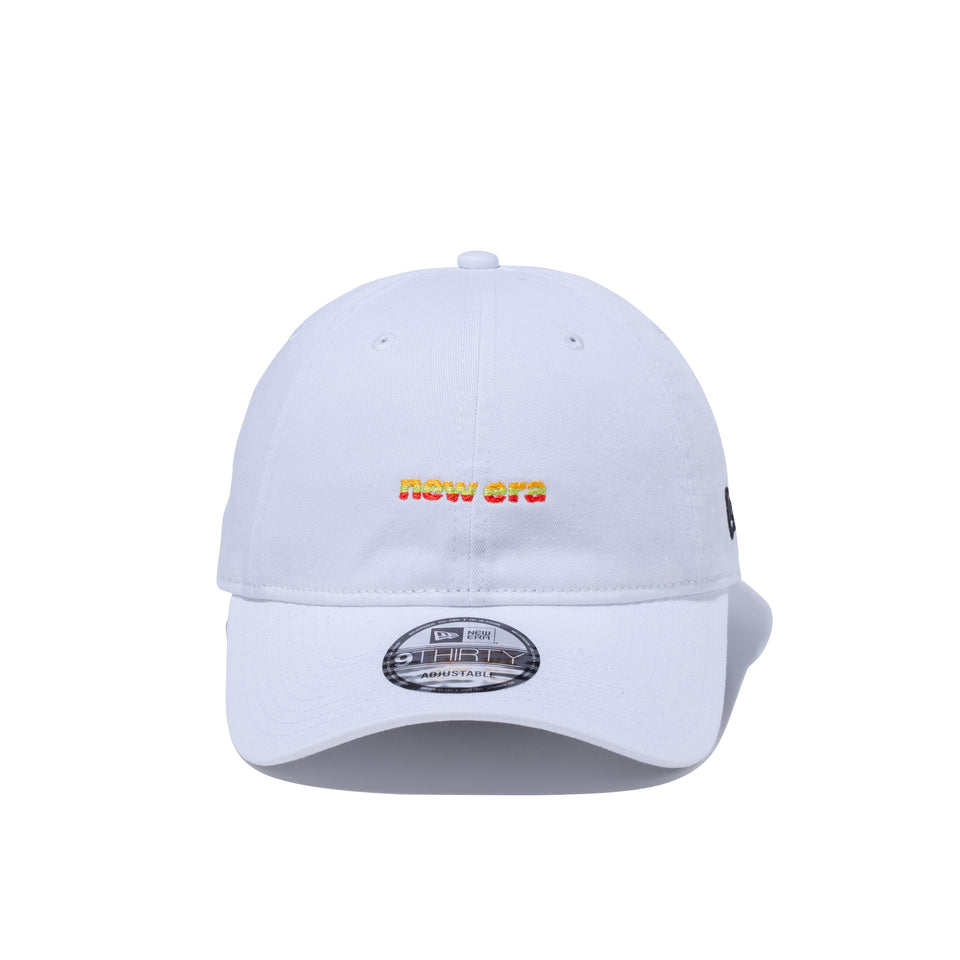 9THIRTY 3トーンロゴ new era ホワイト