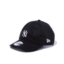 9TWENTY ショートバイザー ニューヨーク・ヤンキース ベーシックファブリックス ミニロゴ ブラック | NEW ERA ニューエラ公式オンラインストア