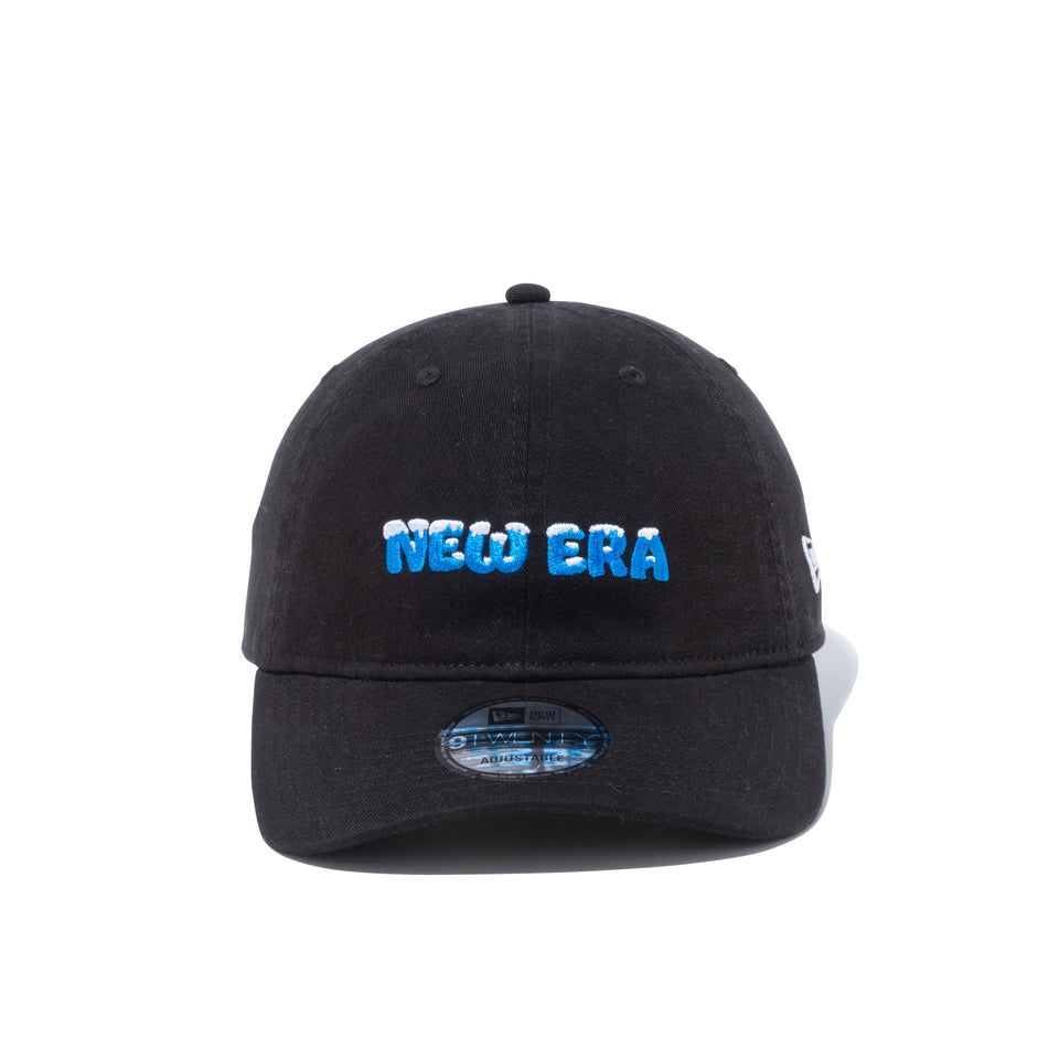 9TWENTY イージースナップ スノーロゴ NEW ERA ブラック