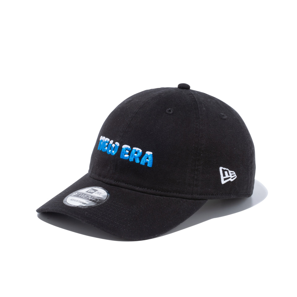 9TWENTY イージースナップ スノーロゴ NEW ERA ブラック