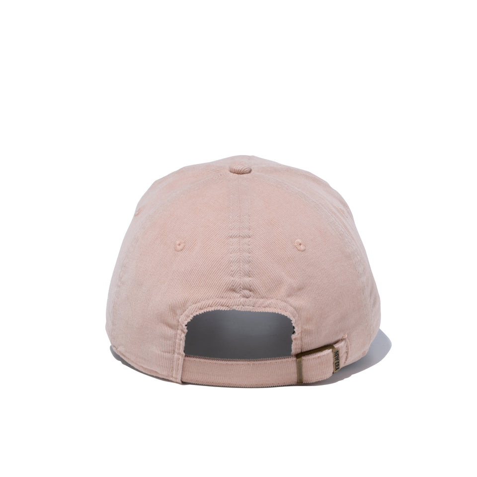 9TWENTY イージースナップ マイクロコーデュロイ newera ピンク グレーアンダーバイザー