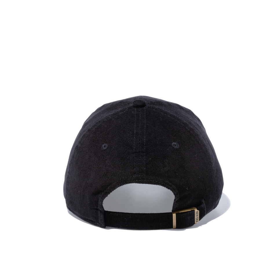 9TWENTY イージースナップ マイクロコーデュロイ newera ブラック グレーアンダーバイザー