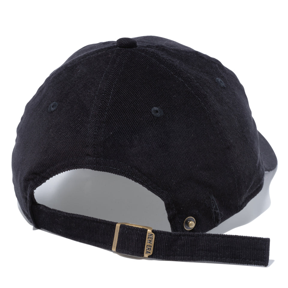 9TWENTY イージースナップ マイクロコーデュロイ newera ブラック グレーアンダーバイザー