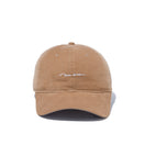 9TWENTY イージースナップ マイクロコーデュロイ newera ベージュ グレーアンダーバイザー
