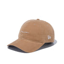 9TWENTY イージースナップ マイクロコーデュロイ newera ベージュ グレーアンダーバイザー
