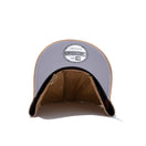 9TWENTY イージースナップ マイクロコーデュロイ newera ベージュ グレーアンダーバイザー